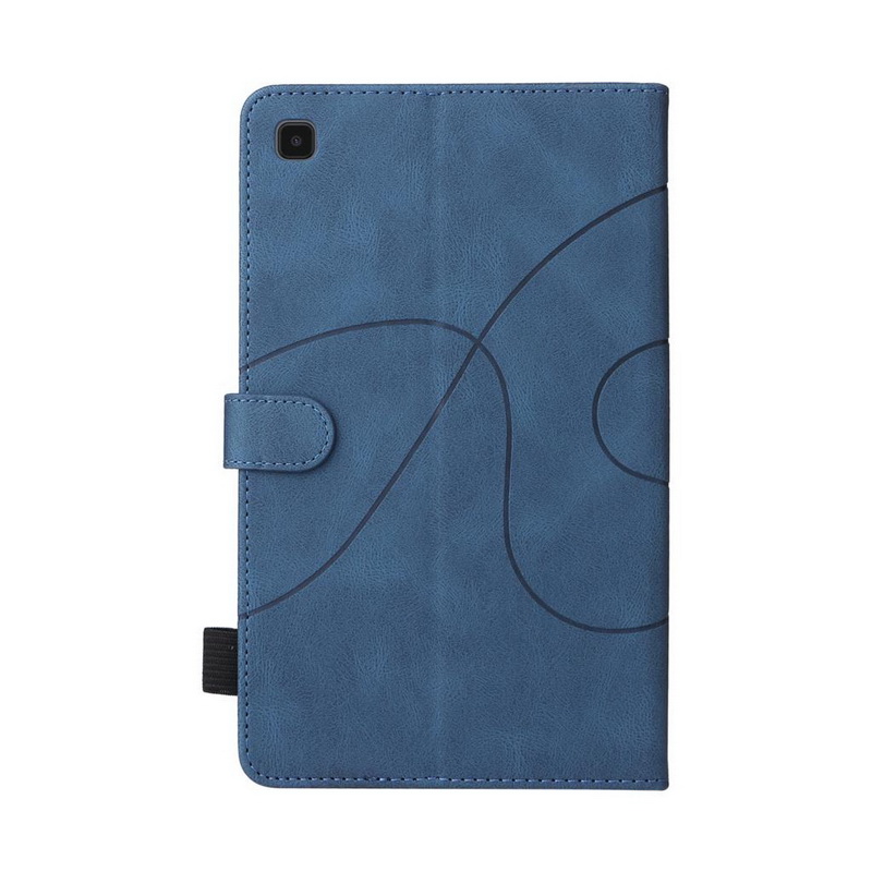เคส Samsung Galaxy Tab A7 Lite 8.7" (T220,T225) #เคสฝาพับหนัง PU มีช่องใส่บัตร Dual-Color Splicing PU Leather Tablet Shell Case