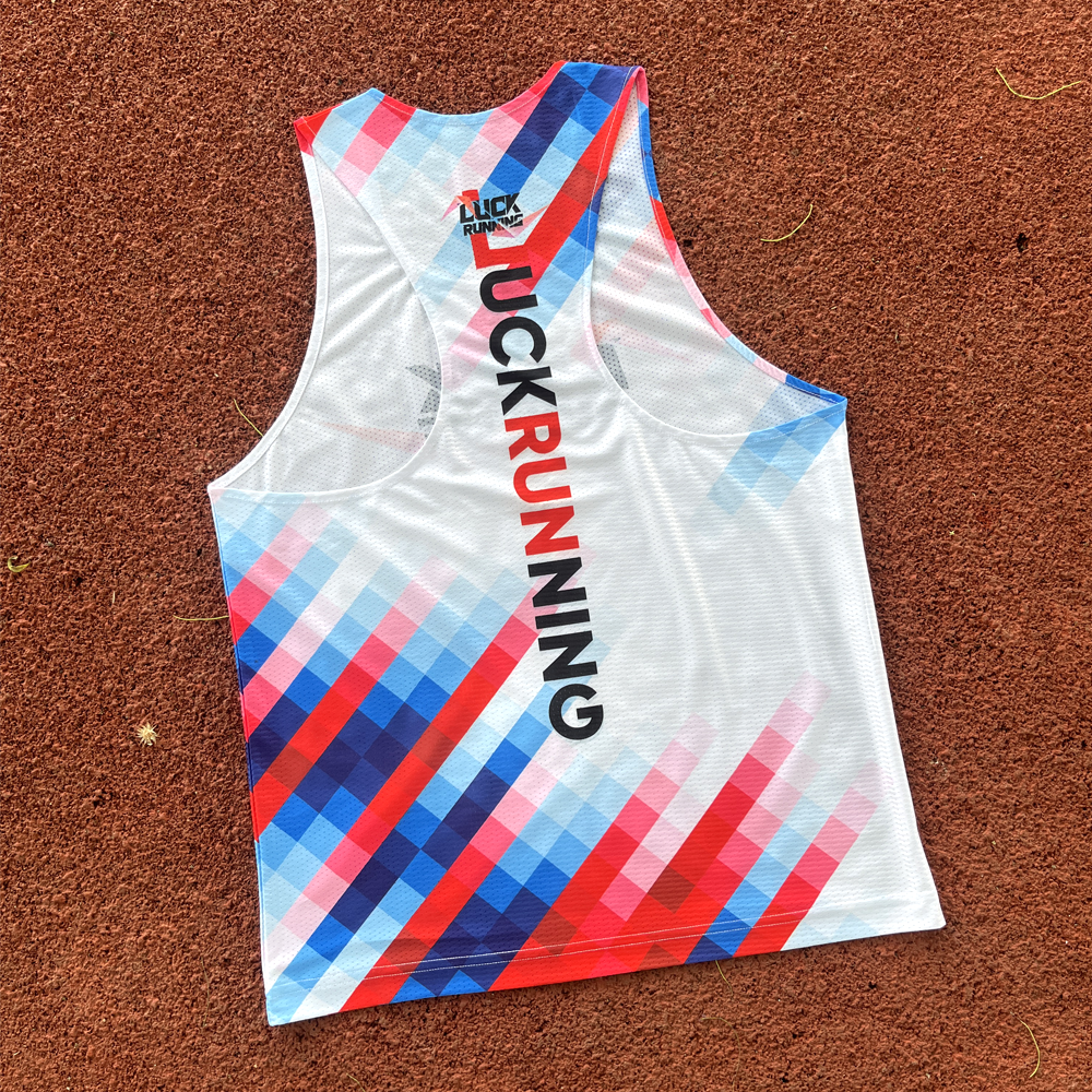 เสื้อวิ่งพิมพ์ลาย LRN Collection 02 เนื้อผ้า Micro Mesh สำหรับวิ่งมาราธอน (MM09)