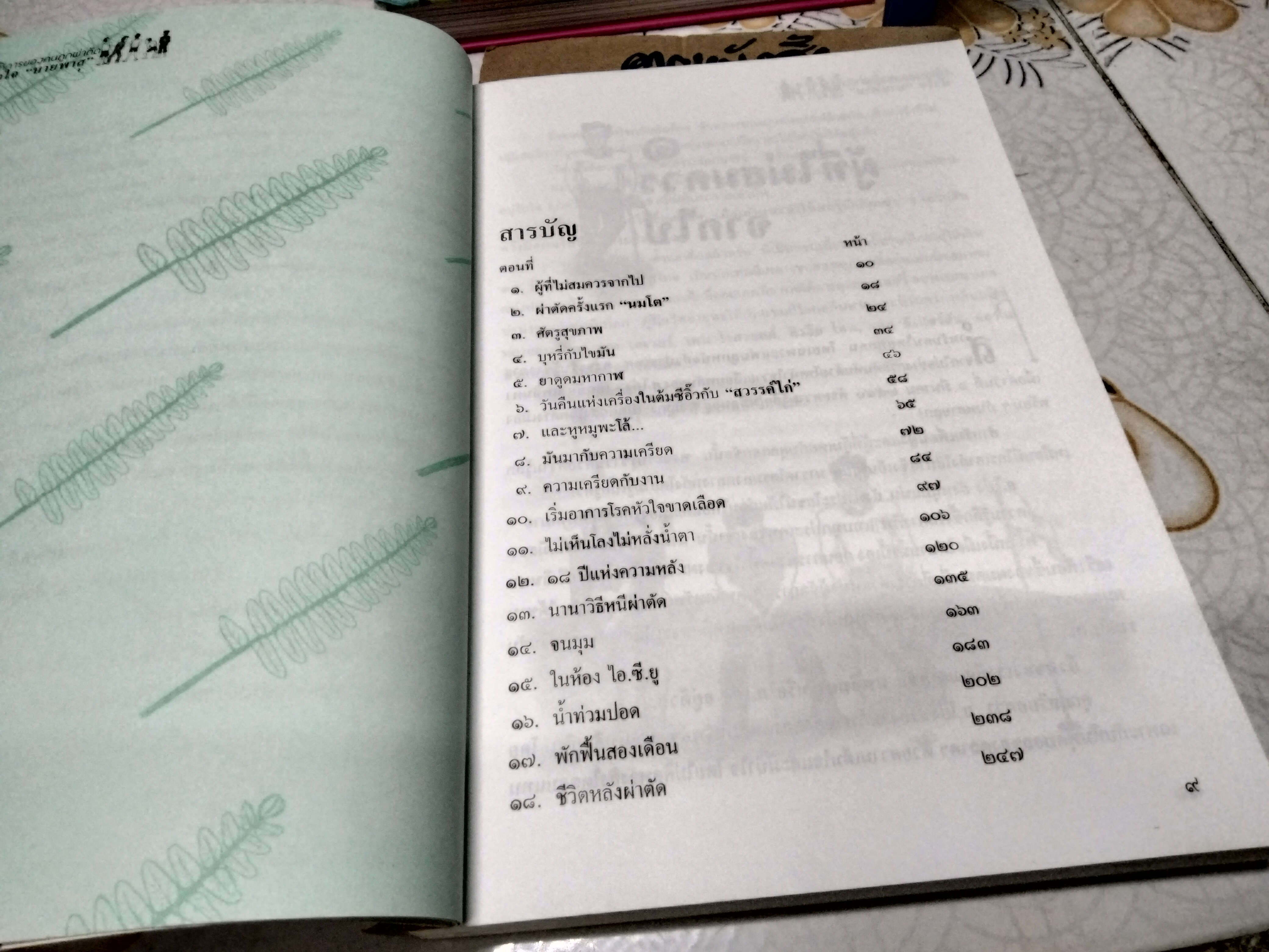 คำให้การของคนถูกผ่าตัด หัวใจ บายพาส โดย เตชะพิทย์ แสงสิงแก้ว