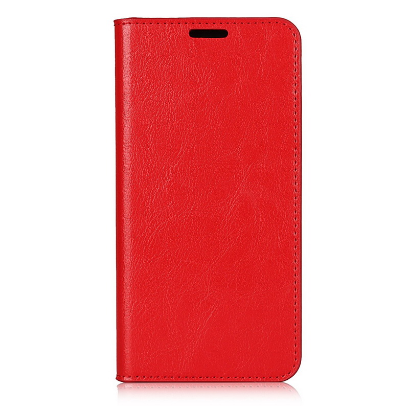 Case Samsung Galaxy S21+ #เคสฝาพับหนังแท้แบบกระเป๋าสตางค์คุณภาพดี Crazy Horse Genuine Leather Cover