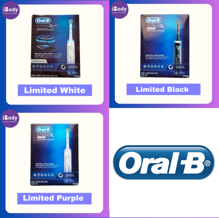 ออรัลบี แปรงฟันไฟฟ้า Genius™ X Limited Rechargeable Electric Toothbrush (Oral-B®)