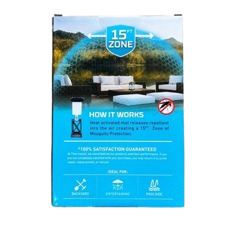 THERMACELL® Patio Shield Mosquito Protection Lantern XL 15ft zone เทอมาเซล โคมไฟไล่ยุง และแมลง