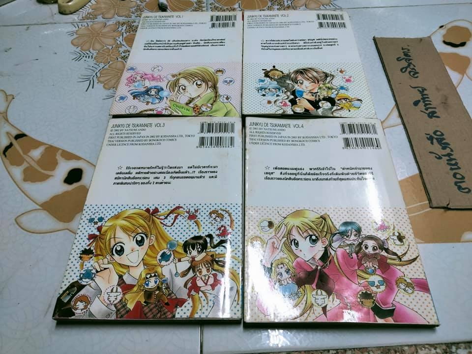 หมอดูสาวยอดนักสืบ (4 เล่มจบ) NATSUMI ANDO