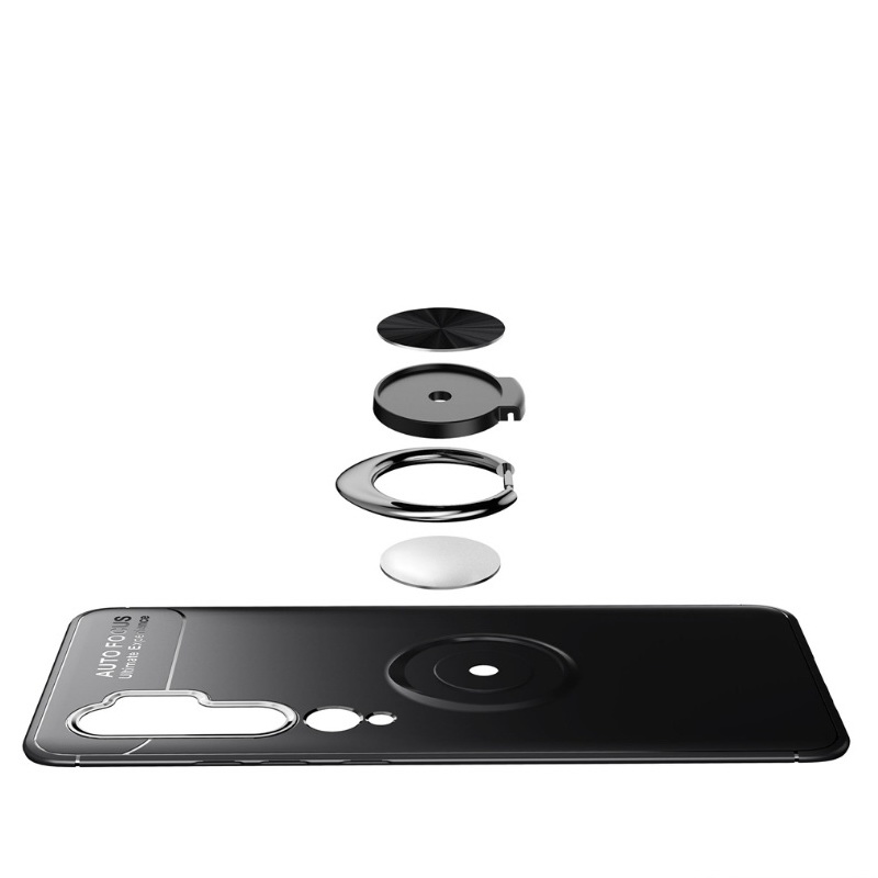 Case Xiaomi Mi Note 10 Pro #เคสฝาหลัง TPU นิ่มมีแหวนสวมนิ้ว Finger Ring Kickstand