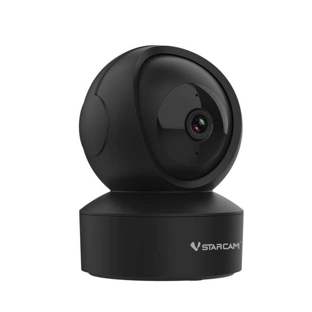 Vstarcam ใหม่ล่าสุด Vstarcam กล้องวงจรปิดกล้องใช้ภายใน รุ่นCS49 ความละเอียด3ล้านพิกเซล พูดโต้ตอบได้/ไวไฟในตัว ดำ