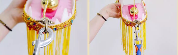 มังกรทองริบบิ้น ริบบิ้นมังกรทอง เต้นมังกรทองริบบิ้น