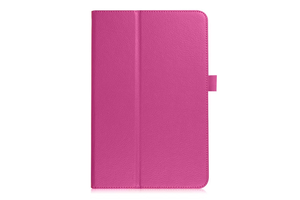 เคส Samsung Galaxy Tab S4 10.5นิ้ว T830/T835 #เคสฝาพับหนัง PU ผิวลิ้นจี่ Litchi Skin Leather Case