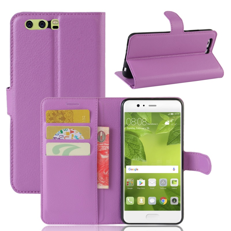 เคส Huawei P10 Plus เคสหนัง PU ฝาพับสไตล์กระเป๋าสตางค์