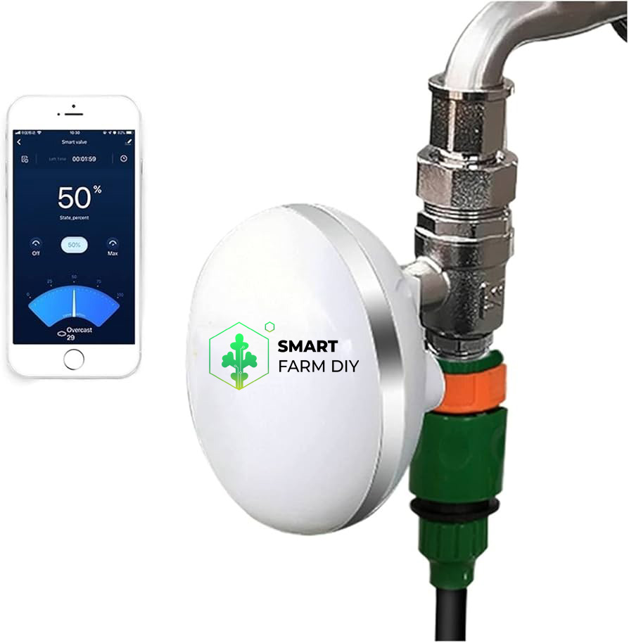 Smart Water control valve 1" + Application รวมแอพพลิเคชั่น