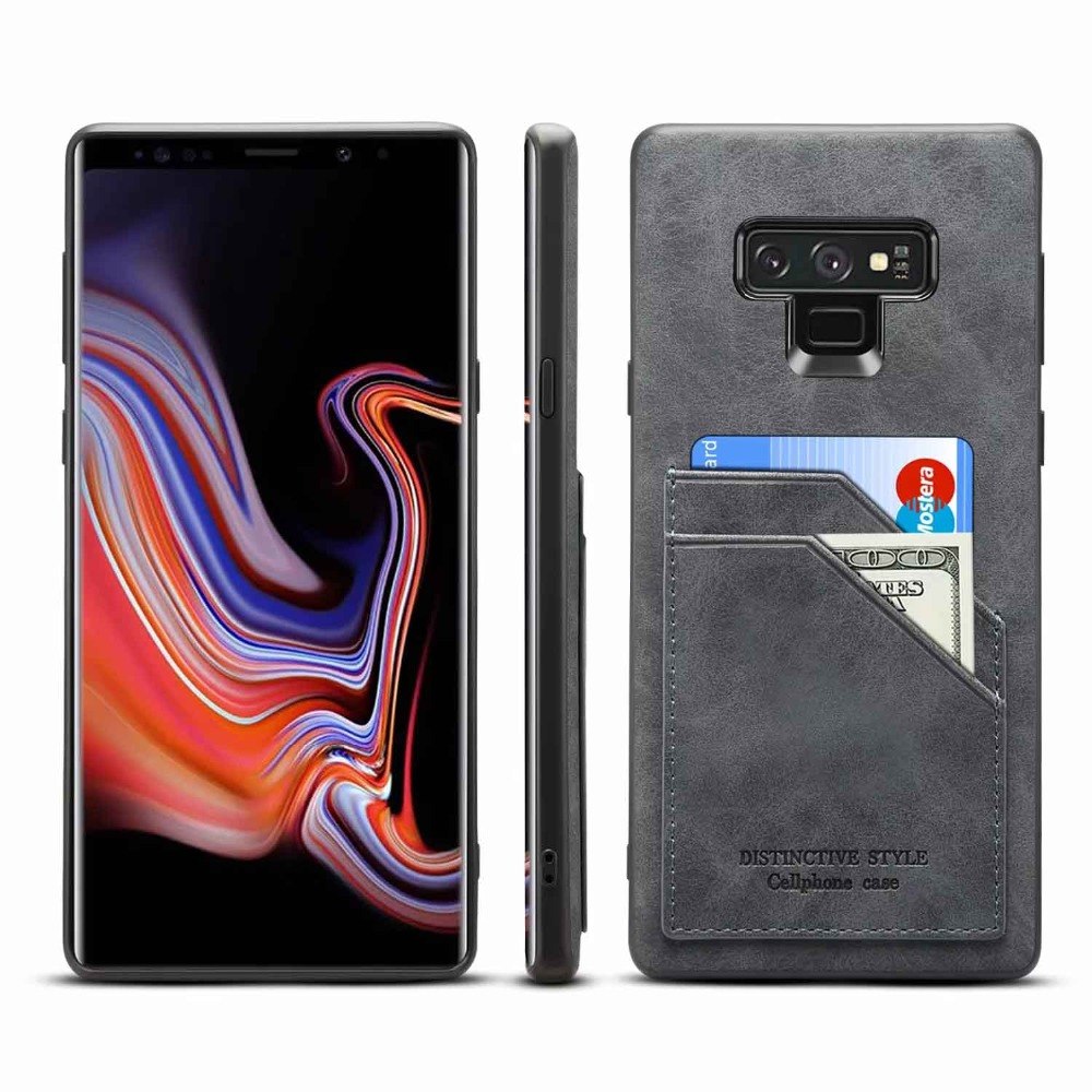 Case Samsung Galaxy Note 9 N960 #เคสฝาหลัง TPU เคลือบหนัง PU Retro Style