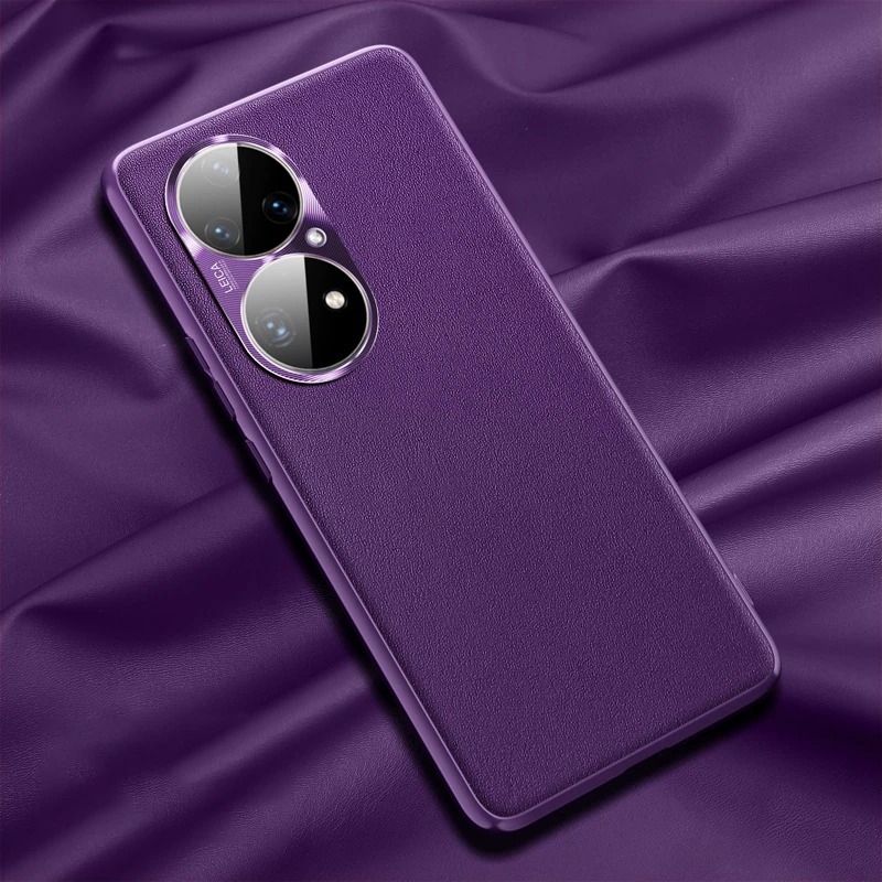 เคส Huawei Nova 9 #เคสแบบฝาหลัง TPU เคลือบหนัง PU มีกันเลนส์กล้อง Leather Cases Soft Matte Shockproof Protect Camera Back Cover
