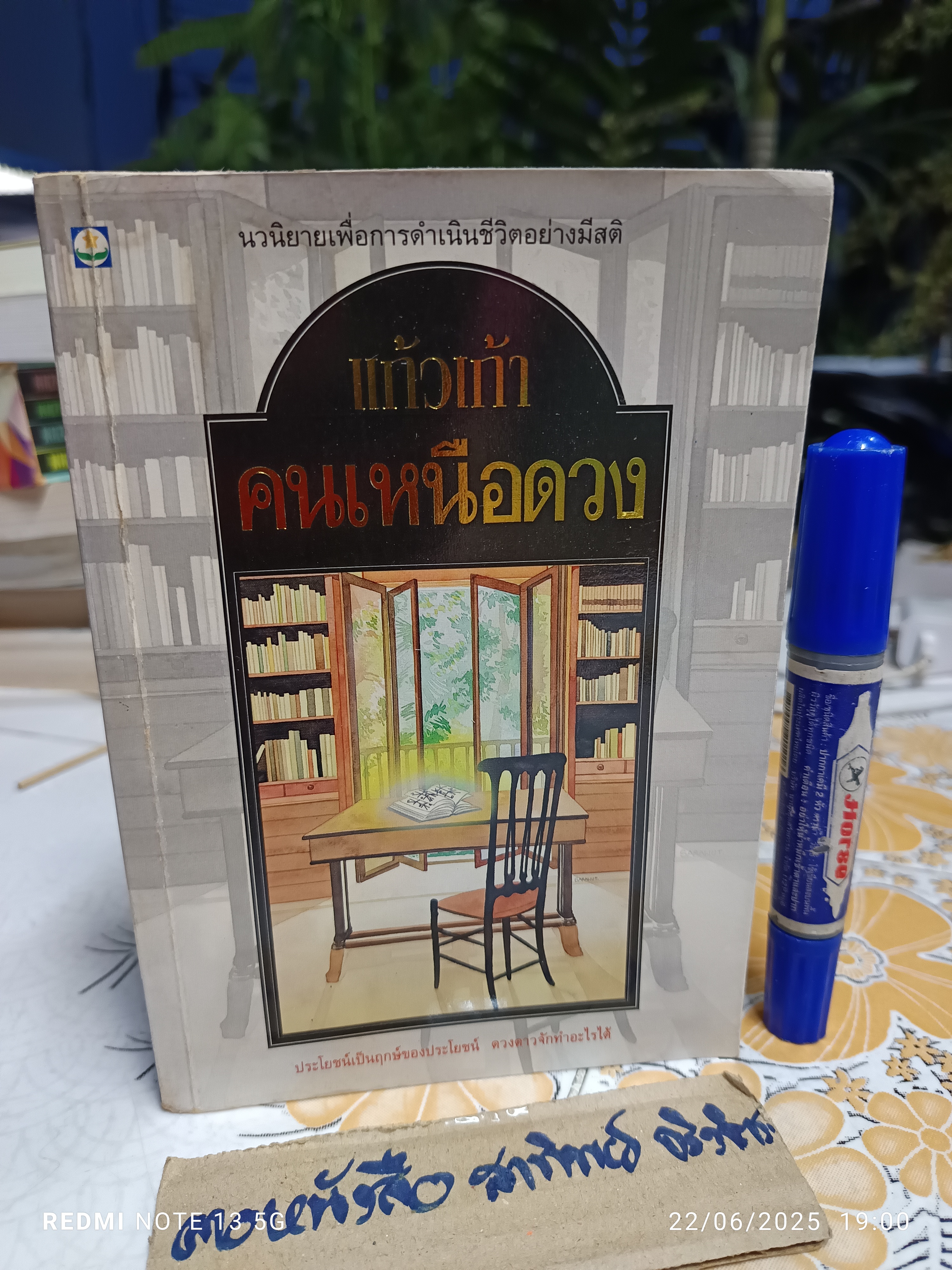 คนเหนือดวง ( เล่มเดียวจบ ) ผลงานของ แก้วเก้า / สนพ.ดอกหญ้า **สินค้าหมด**