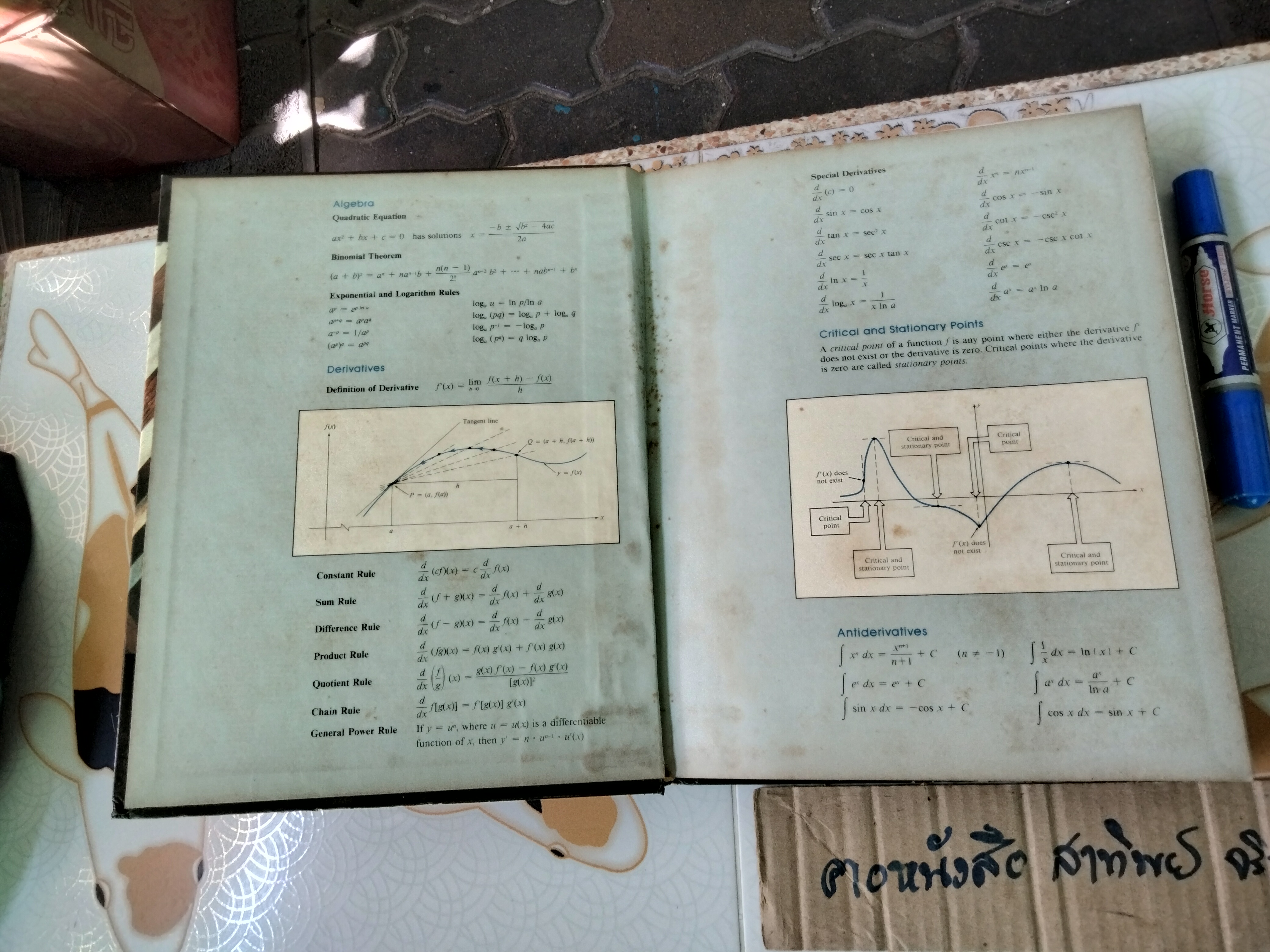 Calculus and Its Applications, Stanley J. Farlow and Gary M. Haggard. (สันหนังสือด้านล่างมีรอยแหว่งเล็กน้อย)