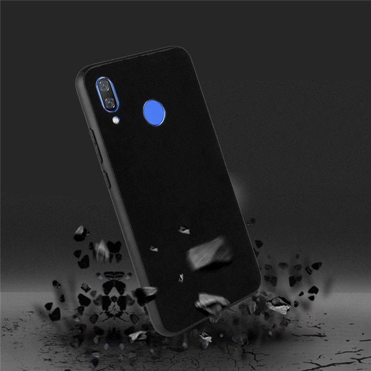 Case Huawei nova 3 #เคสฝาหลังพลาสติกเคลือบผ้ากำมะหยี่ PC + TPU Retro Velvet Cloth Coated