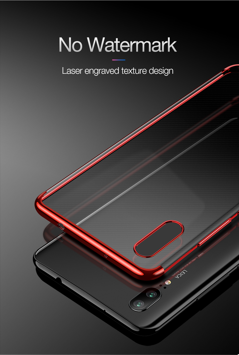 เคส Huawei P20 Pro #เคสฝาหลัง CAFELE Electroplating Soft TPU คุณภาพดี