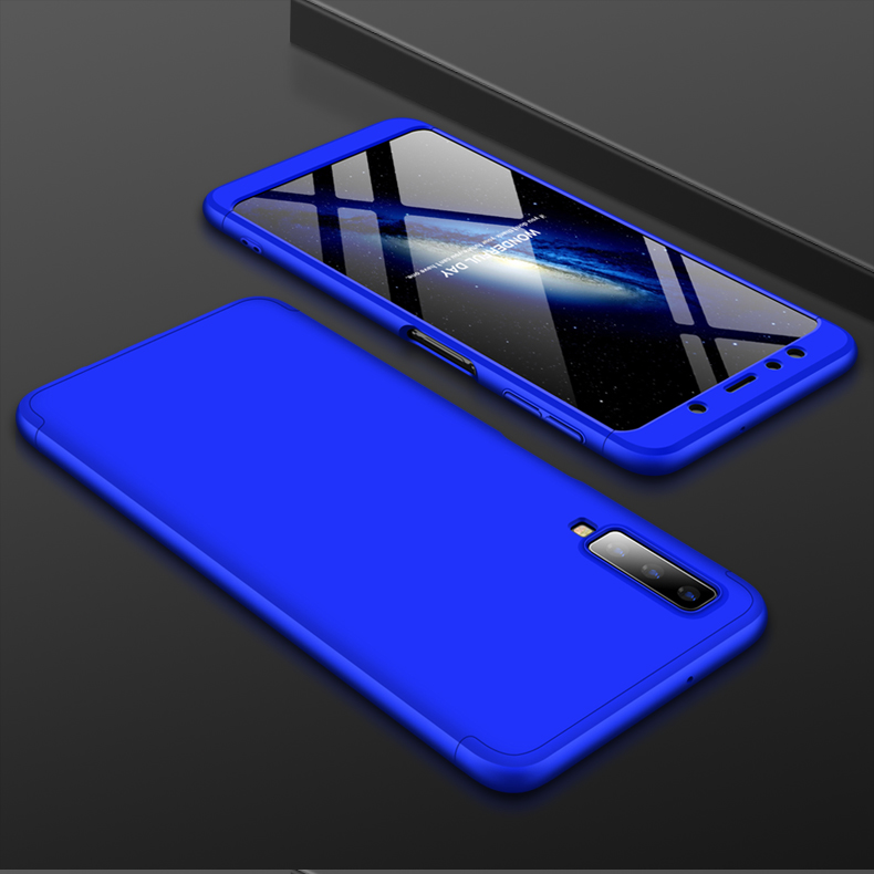 Case Samsung Galaxy A7 (2018) #เคสฝาหลังพลาสติกแข็ง GKK Detachable All-wrapped Matte แยกชิ้นได้