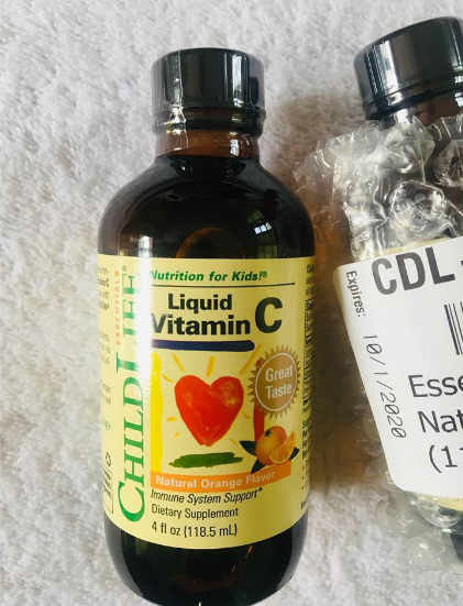 ChildLife®Essentials, Liquid Vitamin C, Natural Orange Flavor 118.5mL วิตามินซีแบบน้ำ สำหรับเด็ก 6 เดือนขึ้นไป