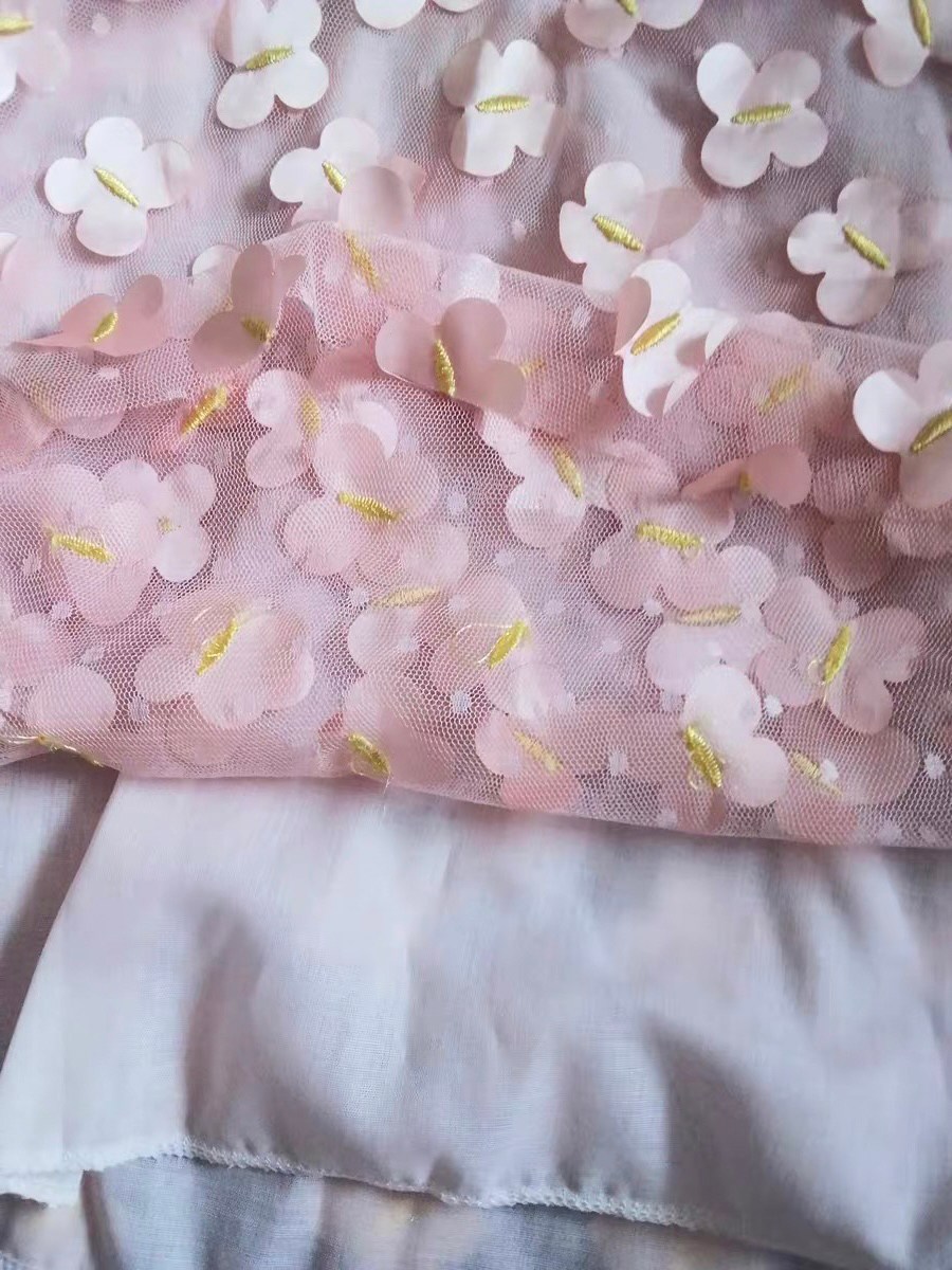 มินิเดรสฟรุ้งฟริ้งดอกผีเสื้อ สำหรับน้อง6เดือนถึง4ขวบ