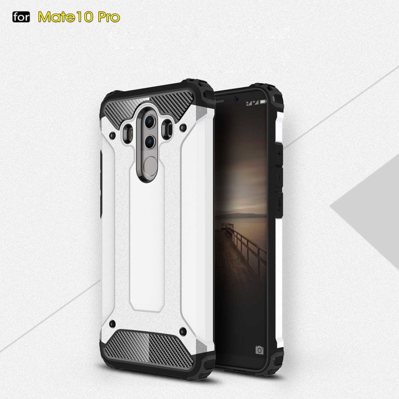 เคส Mate 10 Pro #เคสฝาหลังพลาสติกแข็งกันกระแทก ไฮบริด พลาสติก+TPU สวยงามทันสมัย