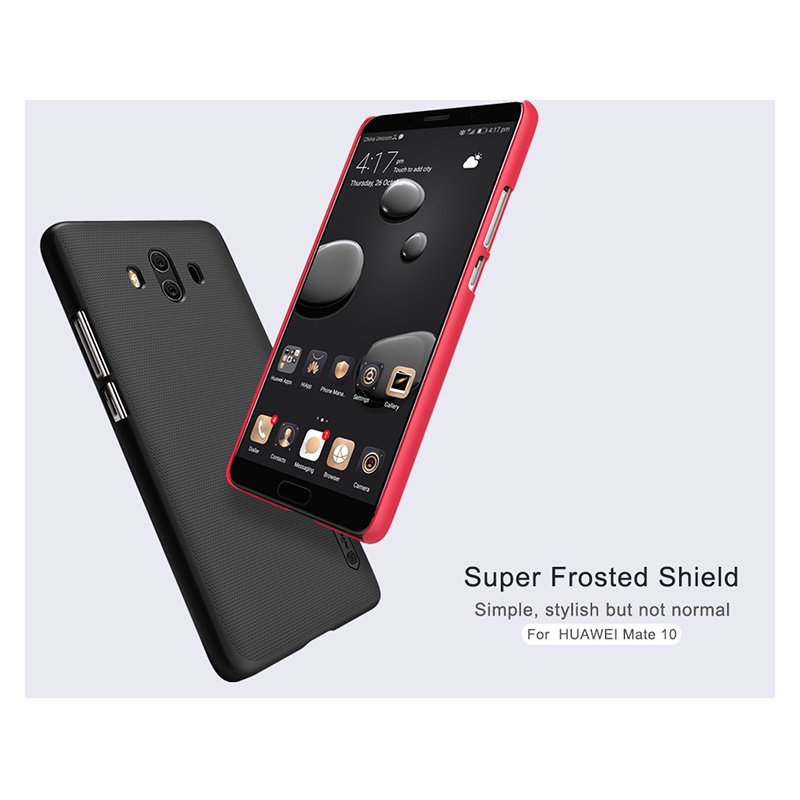 Case Huawei Mate 10 #เคสฝาหลัง NILLKIN แท้รุ่น Super Frosted Shield คุณภาพพรีเมี่ยมทันสมัย