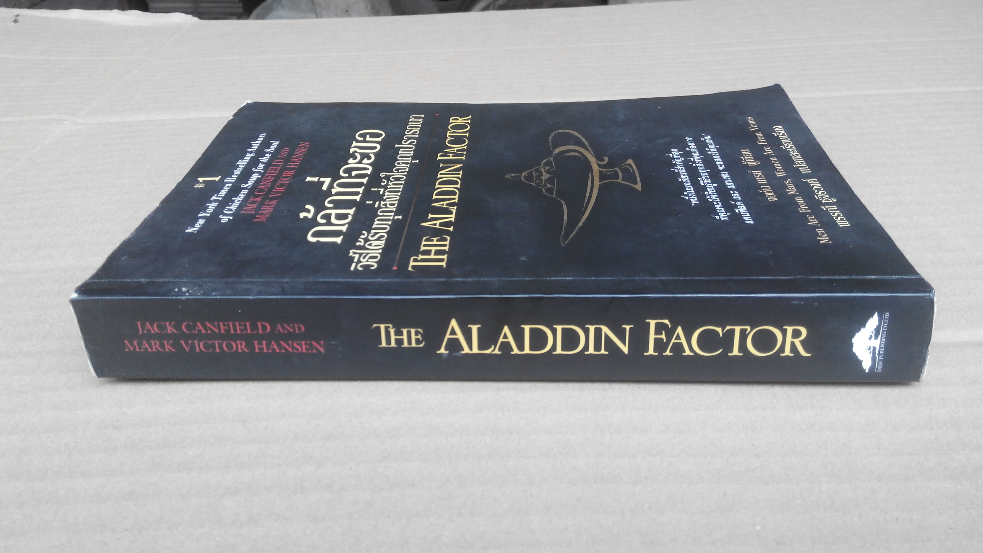The Aladdin Factor - กล้าที่จะขอ วิธีได้รับทุกสิ่งที่หัวใจคุณปรารถนา Jack Canfield & Mark Viktor Hansen - พรรณี ชูจิรวงศ์ แปลและเรียบเรียง **สินค้าหมด**