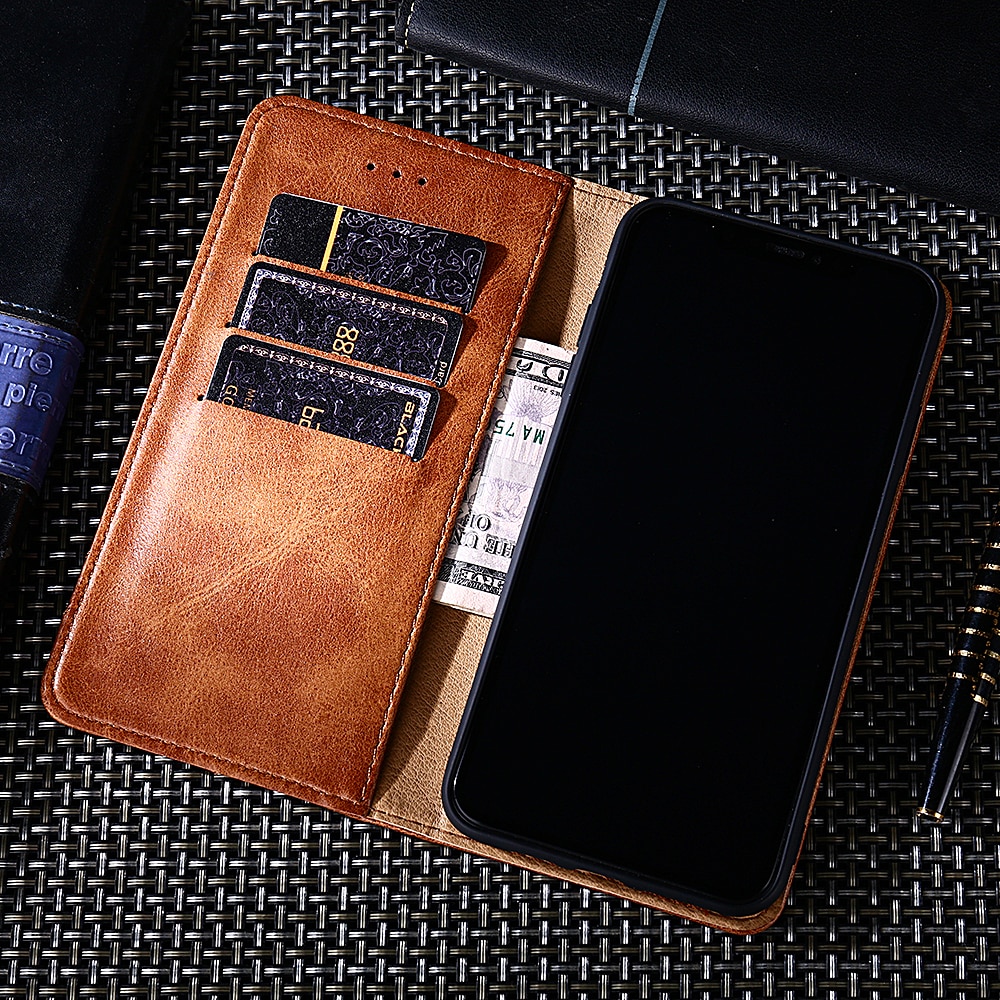 เคส LG G6 #เคสฝาพับพรีเมี่ยมแบบกระเป๋าสตางค์ หนัง PU Vintage