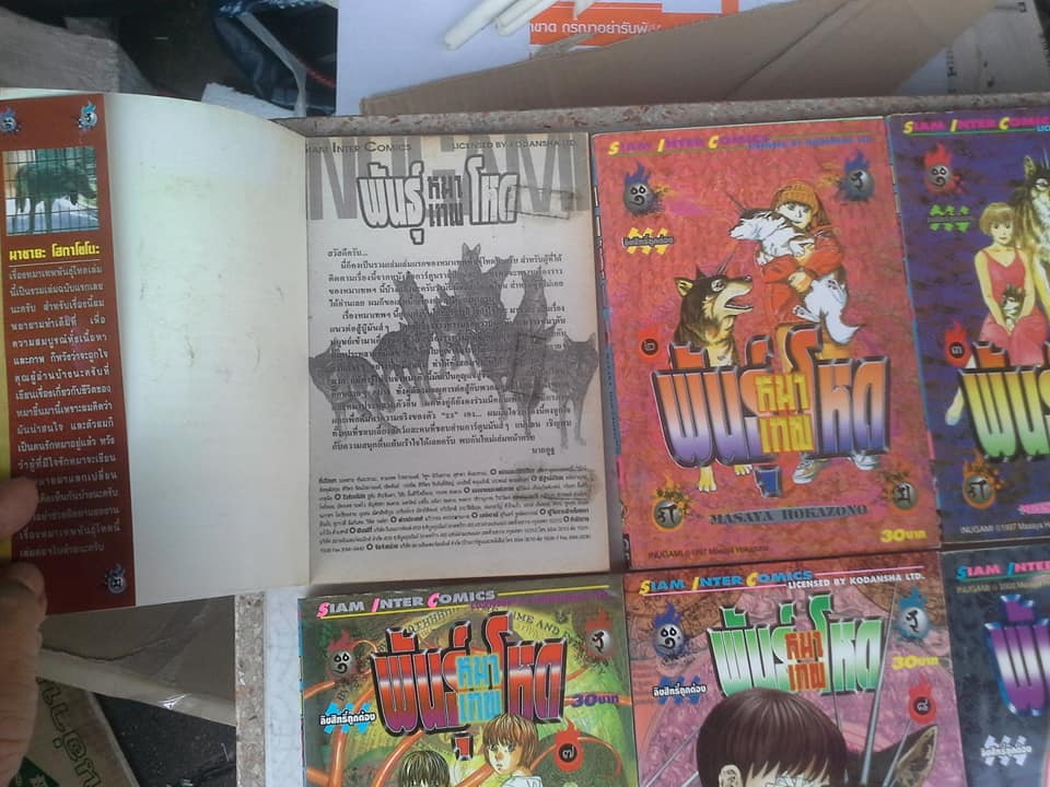 หมาเทพพันธุ์โหด (ครบชุด 14 เล่มจบ) - หนังสือเช่า **สินค้าหมด**