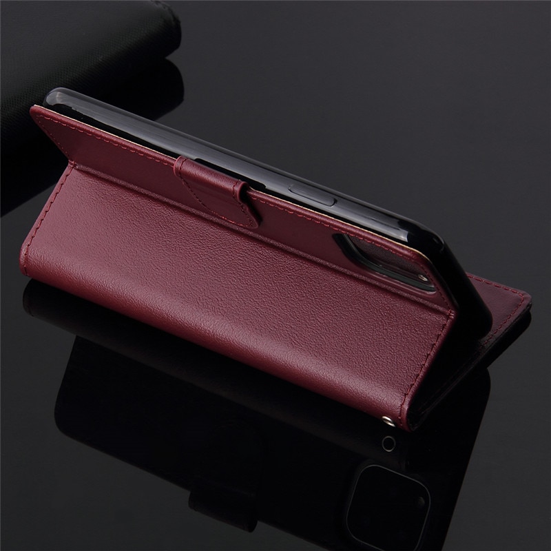 เคส Samsung Galaxy S20 FE / S20 FE 5G #เคสฝาพับหนัง PU แบบกระเป๋าสตางค์ Classic Wallet Leather Stand Phone Cover