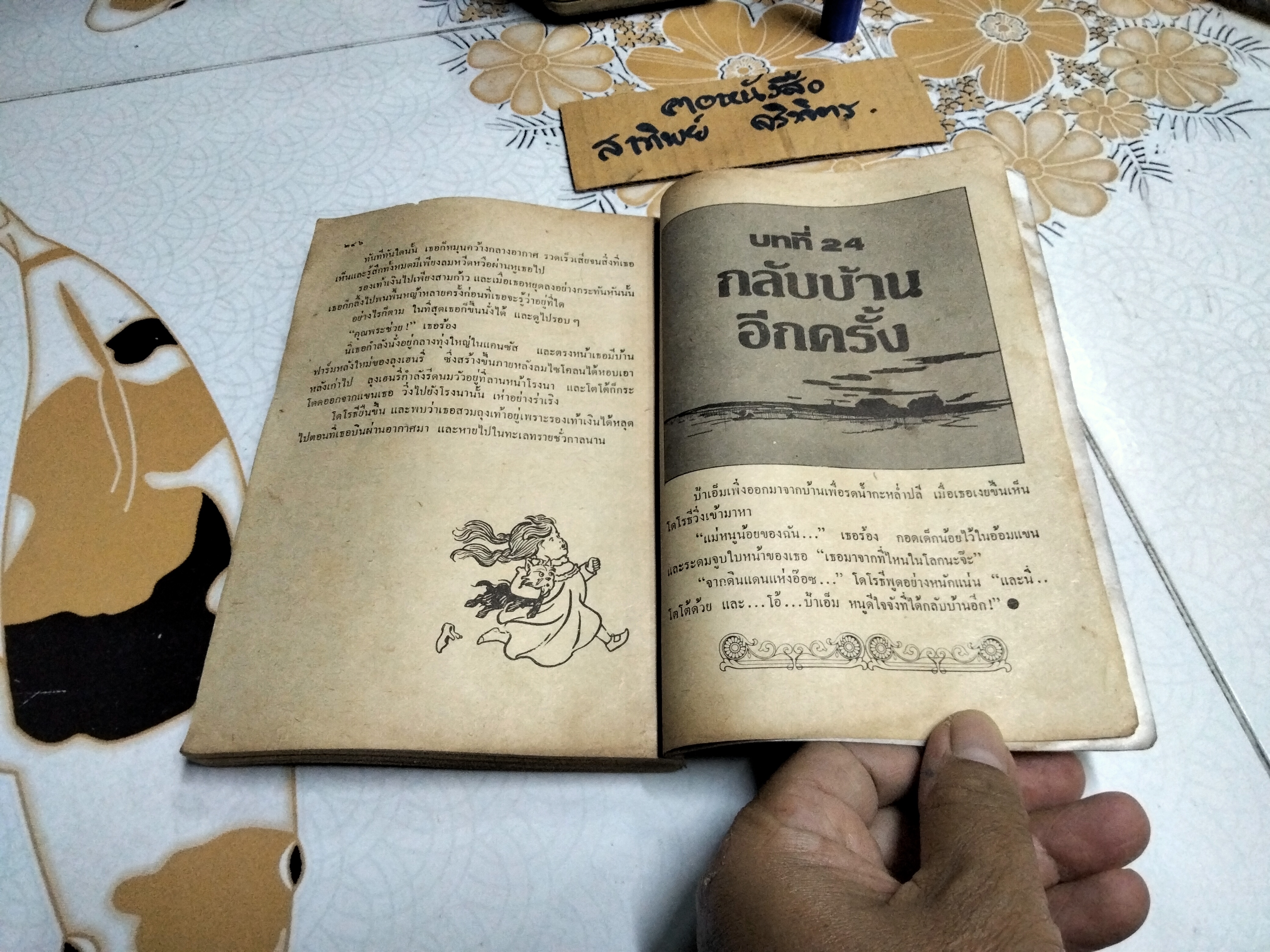 พ่อมดมหัศจรรย์แห่งอ๊อซ THE WONDERFUL WIZARD OF OZ- แฟรงค์ โบม เขียน, ชาญวิทย์ เกษตรศิริ แปล **สินค้าหมด**