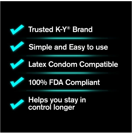 (Pre Order) K-Y® Duration Desensitizing Delay Gel Pump for Men 5 ml เจลชะลอและควบคุมการหลั่งสำหรับผู้ชาย รักษาเวลาไคลแม็กให้ได้นานมากขึ้น