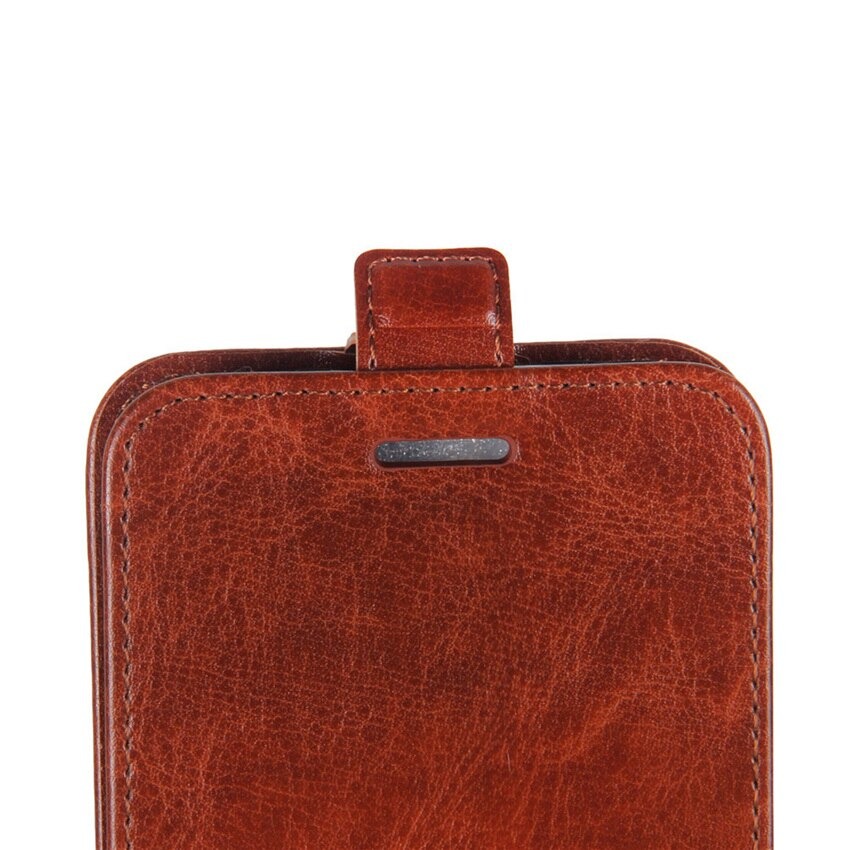 Case Xiaomi Mi 11 #เคสฝาพับหนัง PU Crazy Horse แนวตั้ง พร้อมช่องเสียบการ์ด