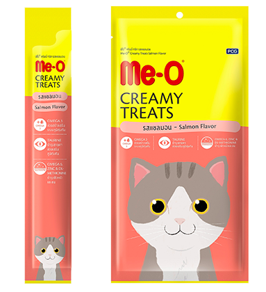 Me-O(มีโอ) creamy treats รสแซลมอน