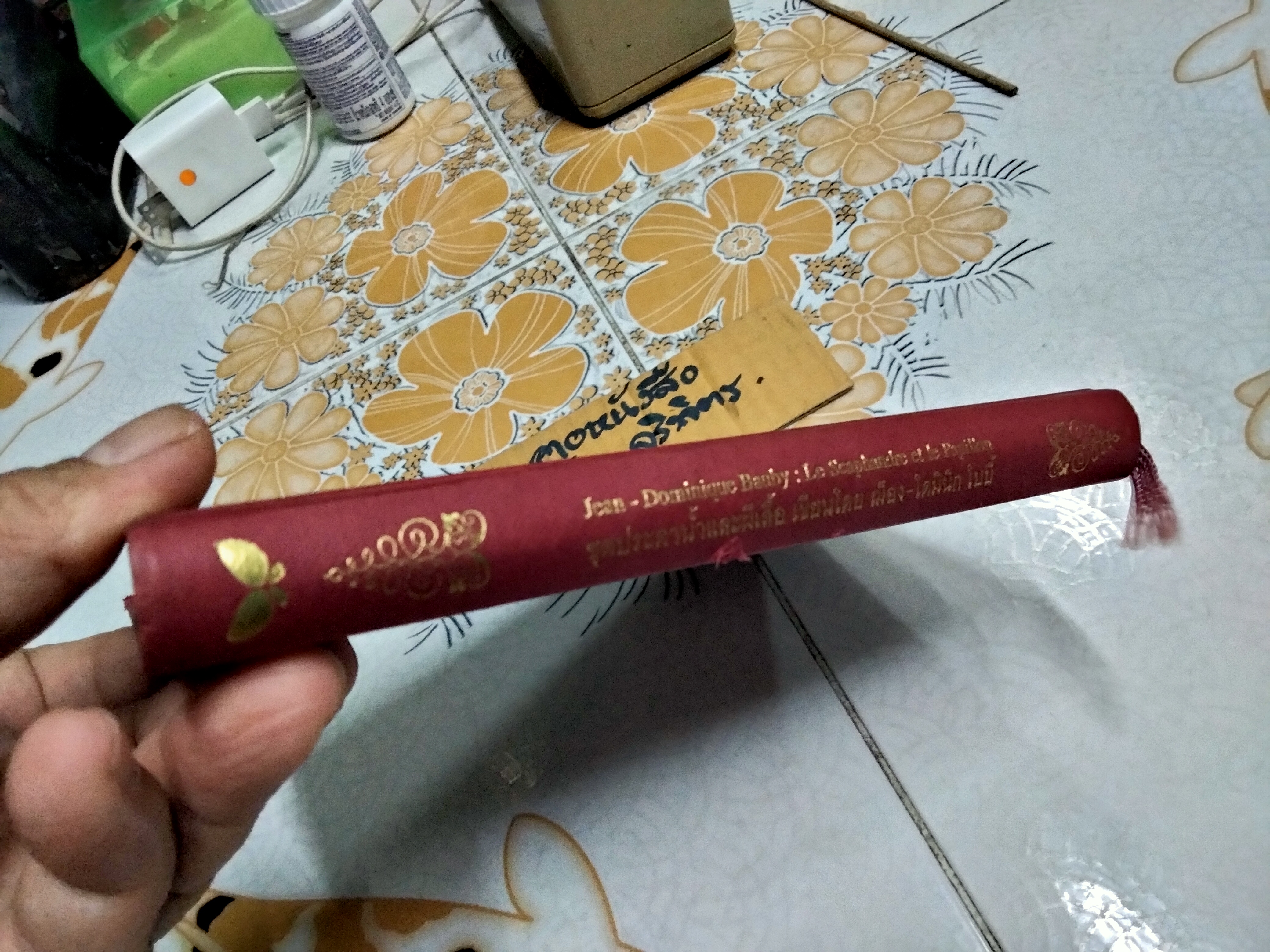 ชุดประดาน้ำและผีเสื้อ (Le Scaphandre et Le papillion) ฌ็อง-โดมินิก โบบี้ เขียน - วัลยา วิวัฒน์ศร แปลจากภาษาฝรั่งเศส ,พิมพ์ 2/2541 **สินค้าหมด**