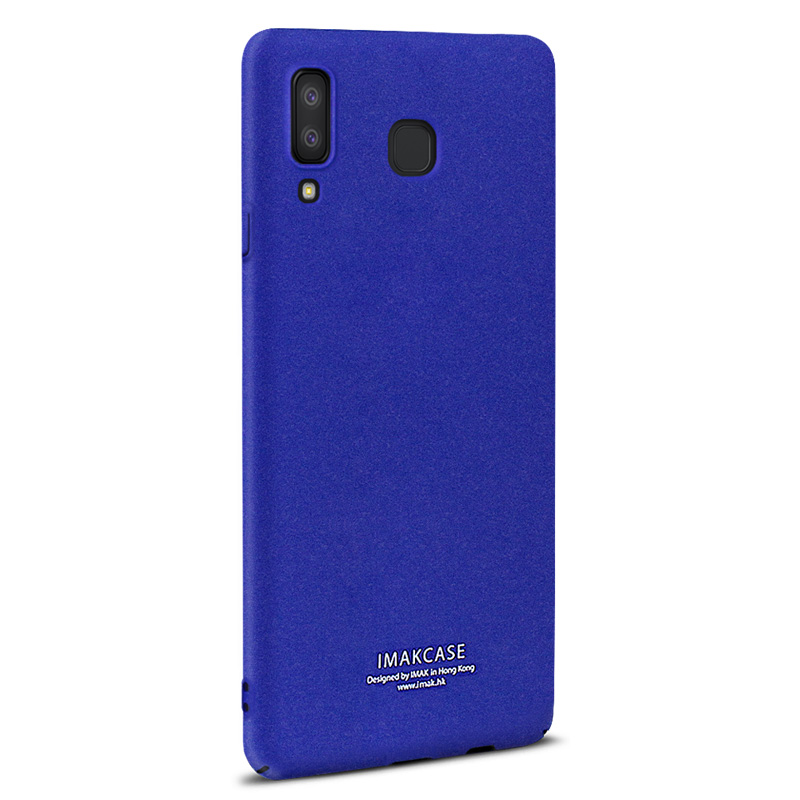 เคส Samsung Galaxy A8 Star #เคสฝาหลัง IMAK Cowboy Shell PC Case ขาตั้งแหวน + ฟิล์มกันรอยหน้าจอ