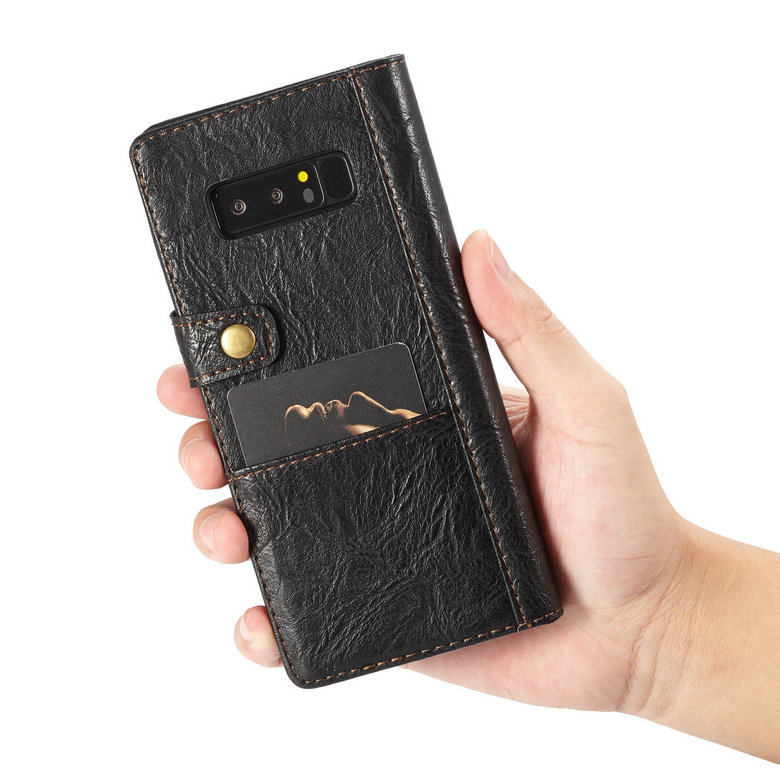 Case Samsung Galaxy Note 8 SM-N950 #เคสฝาพับสไตล์วินเทจ CASEME Vintage Style Card Holder PU Leather