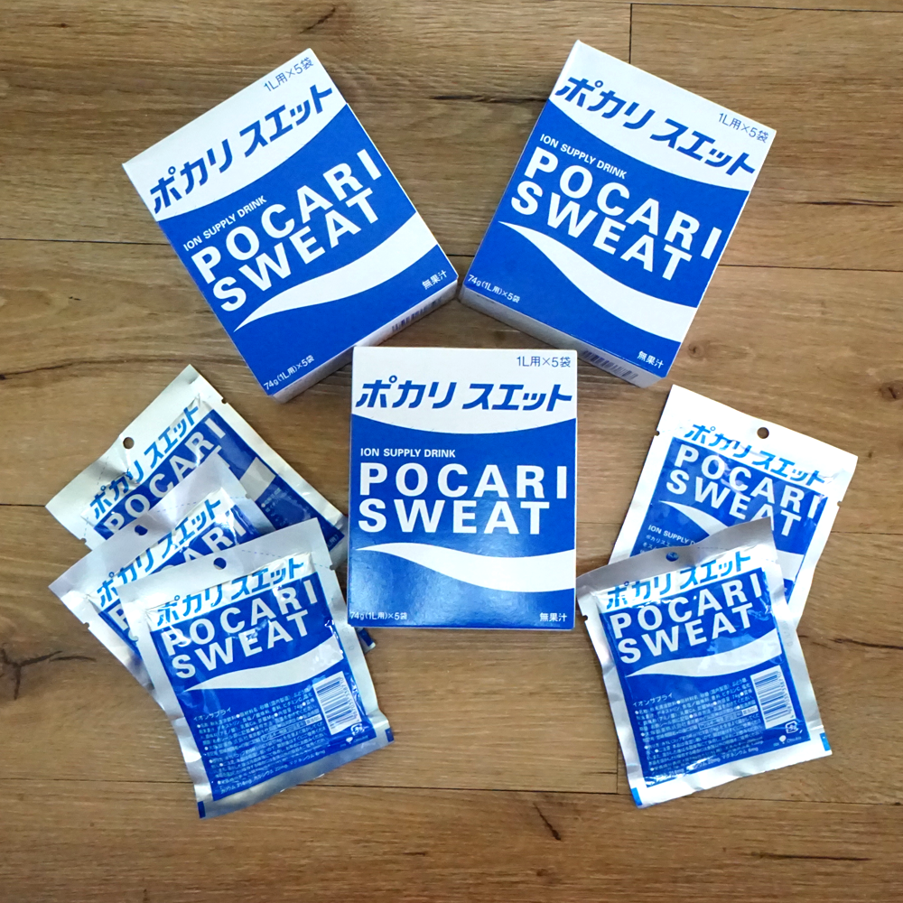 นำเข้าจากประเทศญี่ปุ่น เกลือแร่ Pocari Sweat powder ผงชงน้ำดื่ม (Z11)