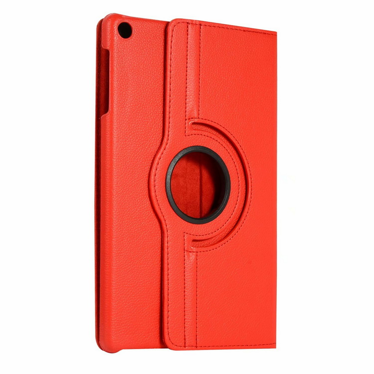 Case Samsung Galaxy Tab A7 10.4" 2020 (T500,T505,T507) #เคสฝาพับหนังผิวลิ้นจี่ Litchi Grain 360 Degree Rotary