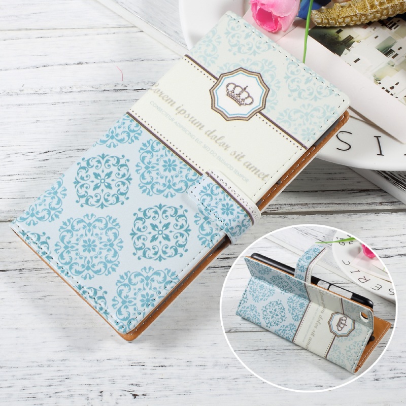 เคส Xiaomi Mi 5c #เคสหนังPU แบบกระเป๋าสตางค์พิมพ์ลายมีปิดแม่เหล็ก