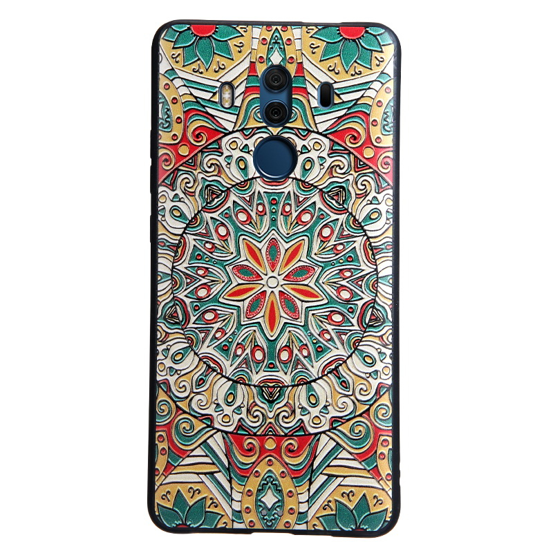 เคส Huawei Mate 10 Pro #เคสฝาหลังพิมพ์ลายนูน TPU Gel สีสันสวยงามลายน่ารักๆ