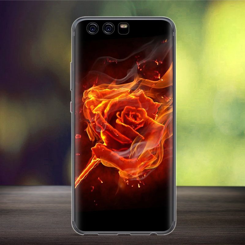 เคส Huawei P10 Plus #เคสฝาหลังพิมพ์ลาย Softlyfit Embossment Soft TPU