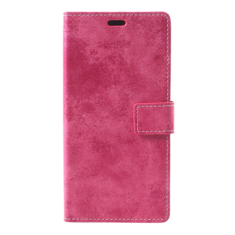 Case Samsung Galaxy Note 8 #เคสฝาพับหนัง PU สไตล์ Retro มีช่องเสียบบัตร