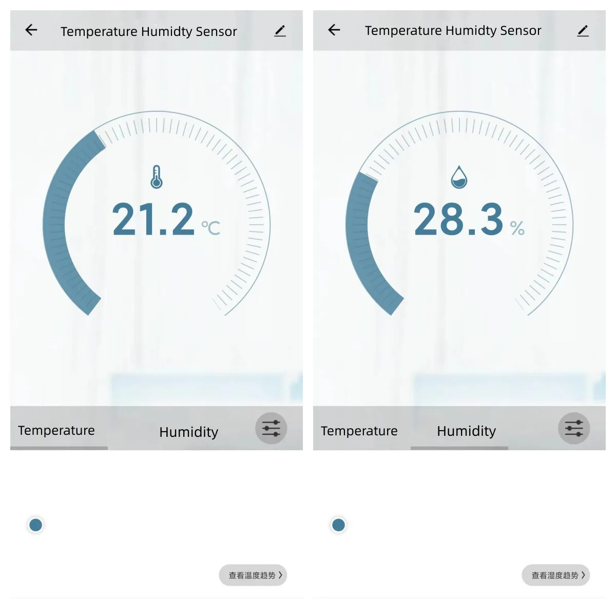 ตัววัดอุณหภูมิ Outdoor Temperature Humidity Meter with LCD Display Alarm 3M