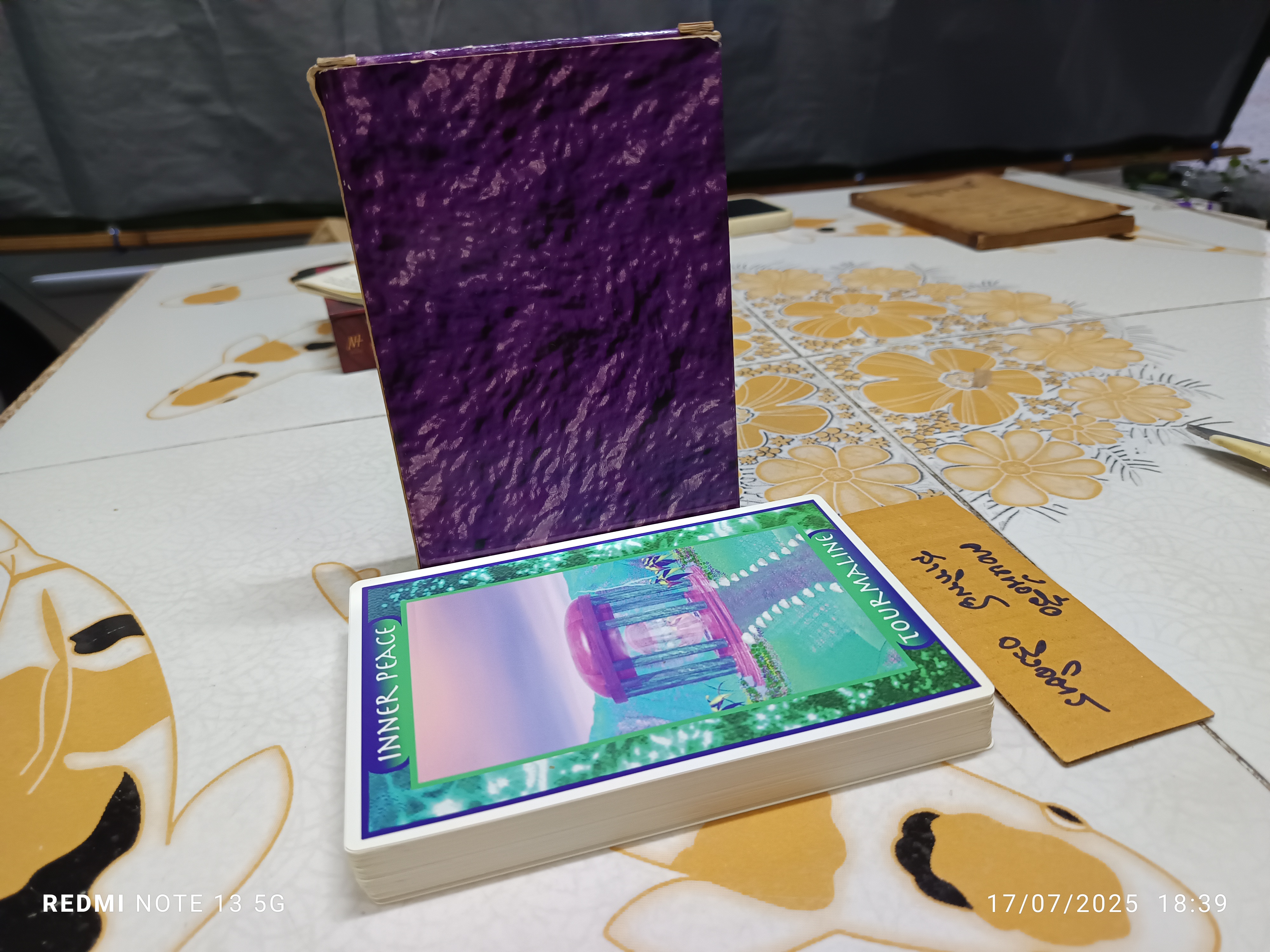 ชุดไพ่พยากรณ์ The Crystal Ally Cards (มีเฉพาะการ์ด - ไม่มีหนังสือคู่มือ) ครบชุด 55 ใบ