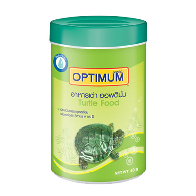 Optimum อาหารเต่า 40g.
