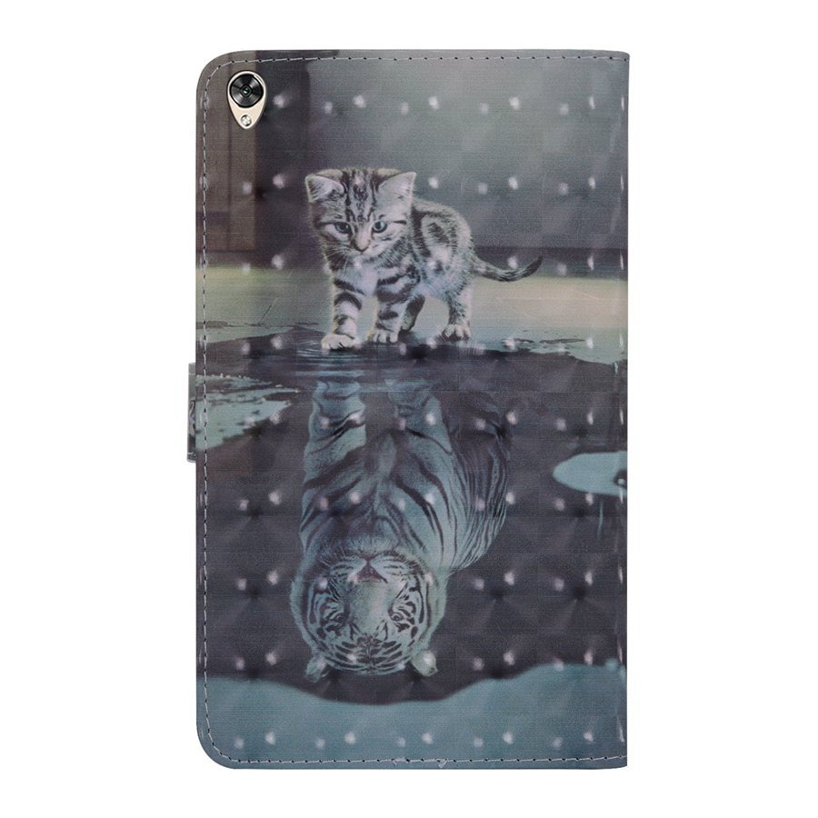 Case MediaPad M6 8.4 #เคสฝาพับหนัง PU พิมพ์ลวดลาย Pattern Printing Wallet Stand