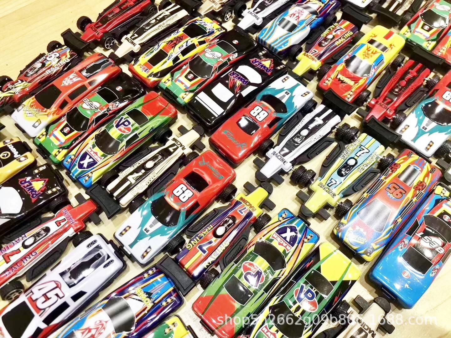 ของเล่นเด็ก set รถแข่งชุดใหญ่