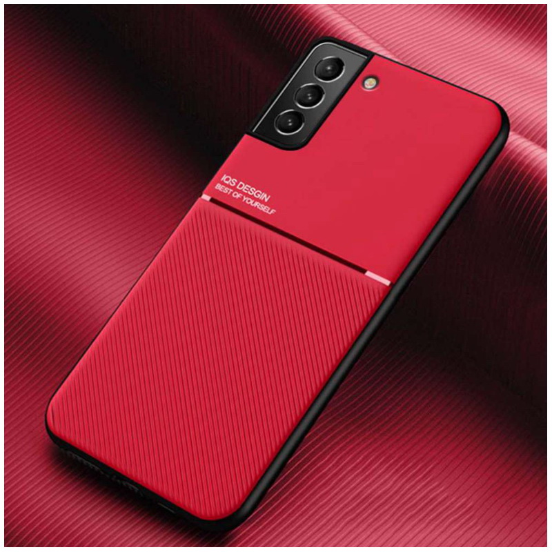 เคส Samsung Galaxy S22 5G #เคสฝาหลัง TPU เคลือบหนัง PU สไตล์ธุรกิจที่เรียบง่ายมีแผ่นเหล็กในตัว Minimalist Business Style Leather Coated TPU Built-in metal magnetic plate