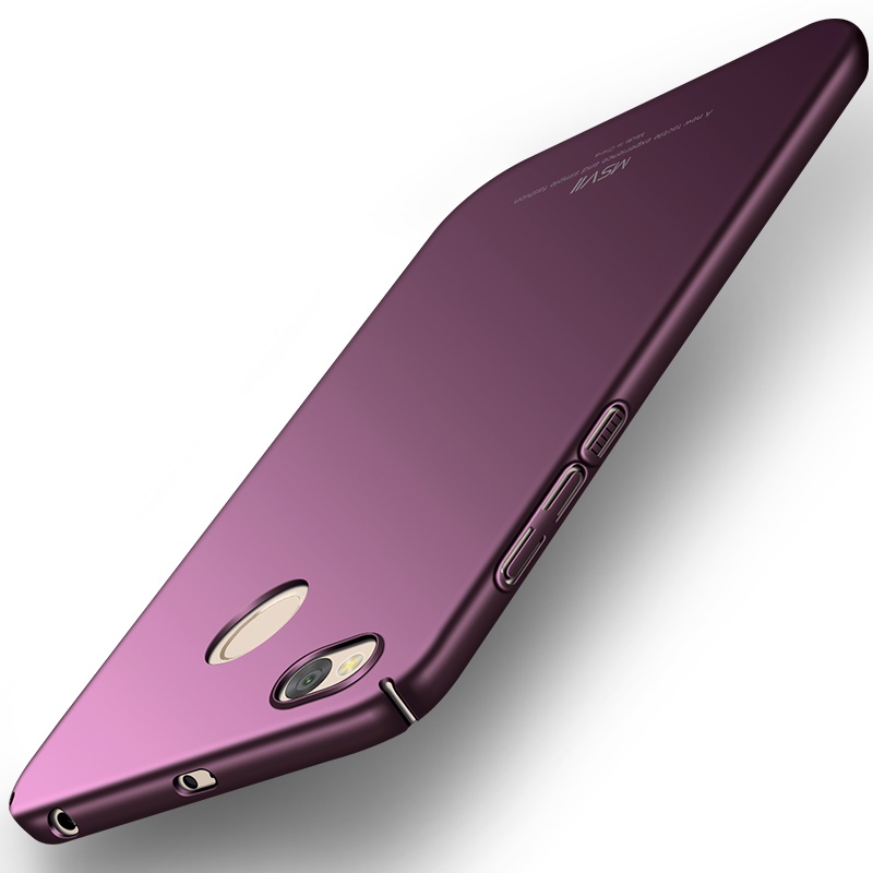 เคส Xiaomi Redmi 4X #เคสฝาหลังพลาสติกแข็งกันกระแทก MSVII บางเฉียบคุณภาพดี