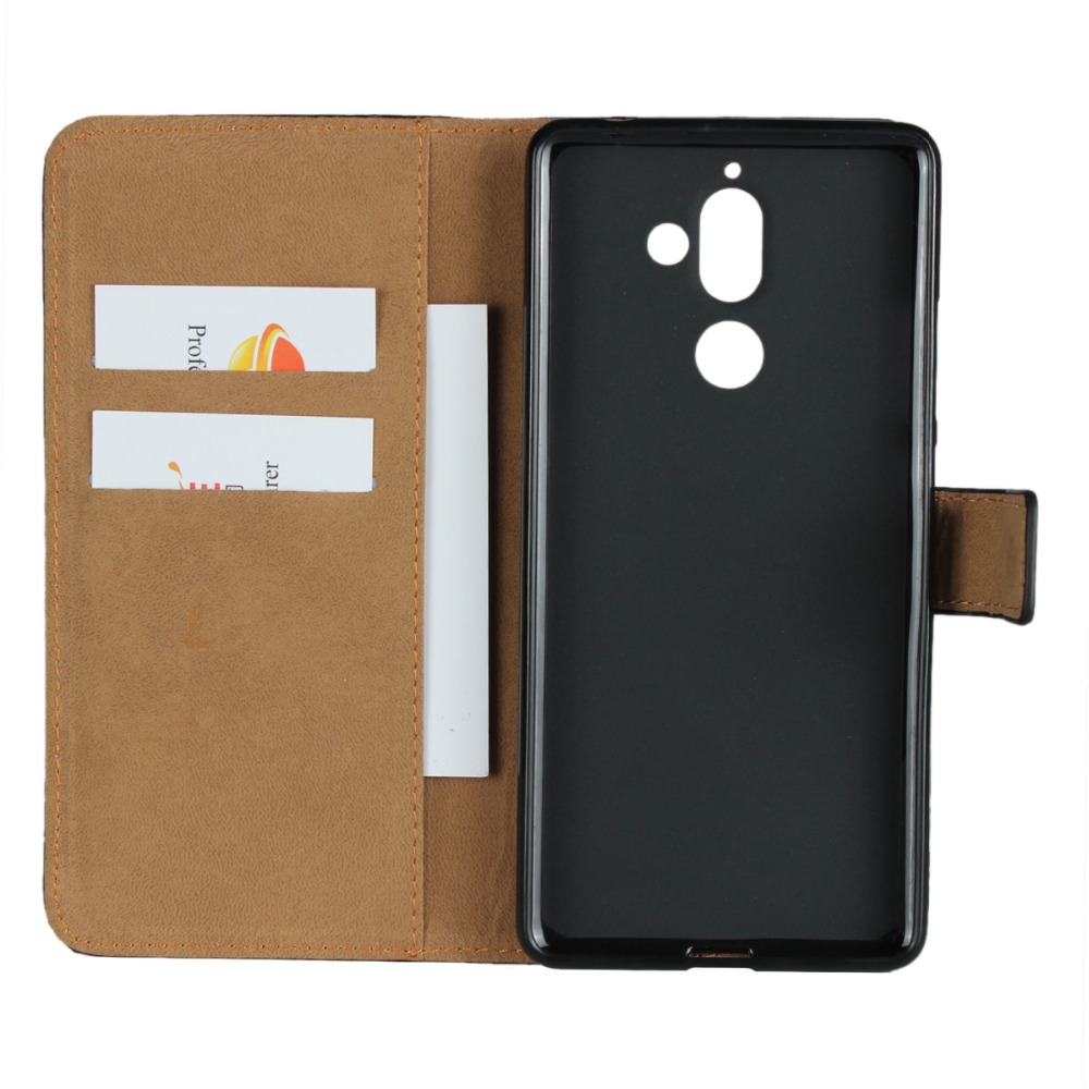 เคส Nokia 7 plus #เคสฝาพับหนังแยกแบบกระเป๋าสตางค์แถบปิดแม่เหล็ก