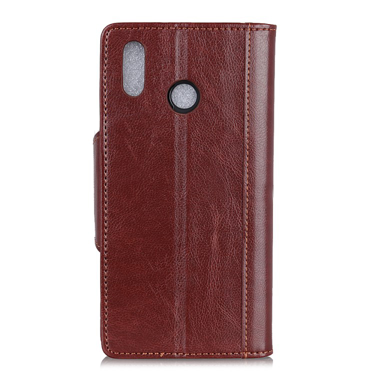 เคส Xiaomi Redmi Note 6 Pro #เคสฝาพับหนัง PU แบบกระเป๋าสตางค์ Textured PU Leather Wallet